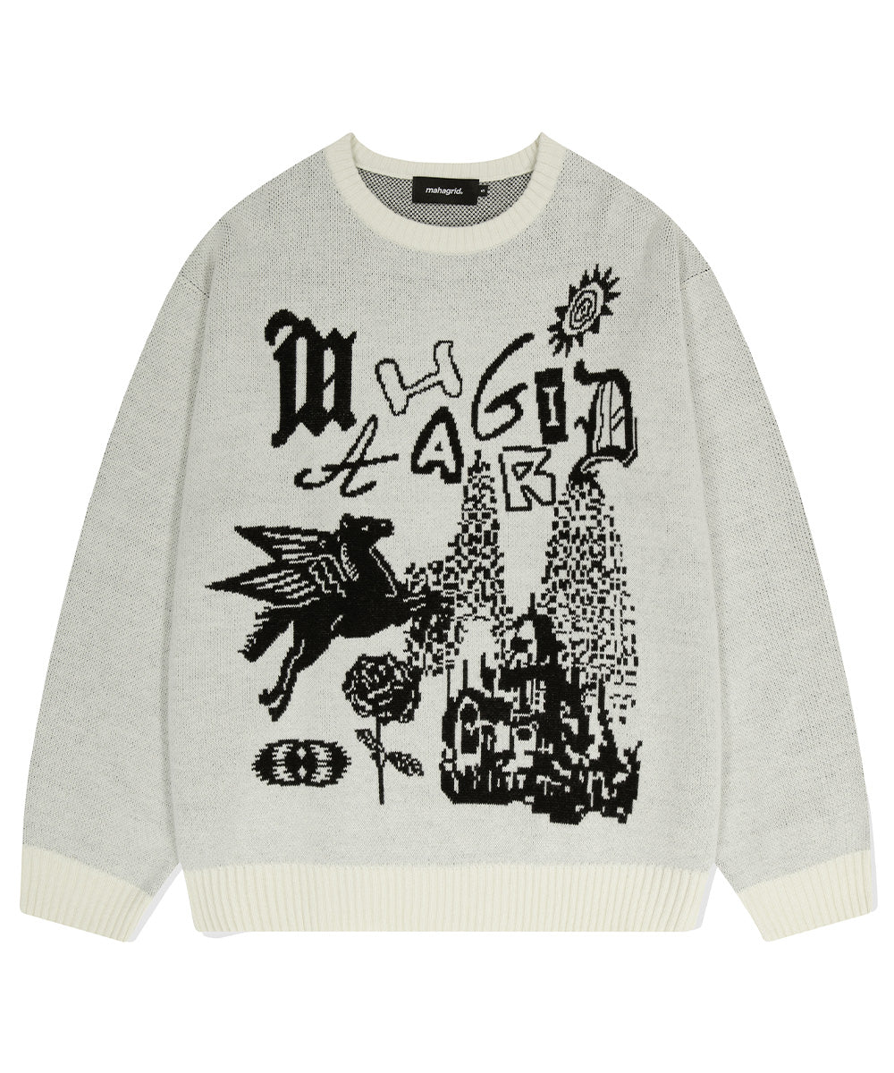 FANTASIA KNIT SWEATER – ALAND USA