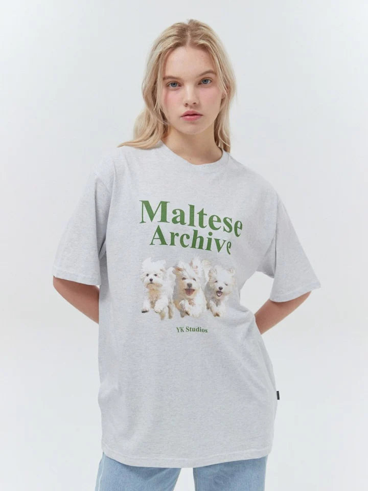 MALTESE ARCHIVE HALF SLEEVE TSHIRT – ALAND USA