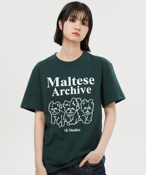 MALTESE ARCHIVE LINE GRAPHIC HALF SLEEVE TSHIRTS – ALAND USA
