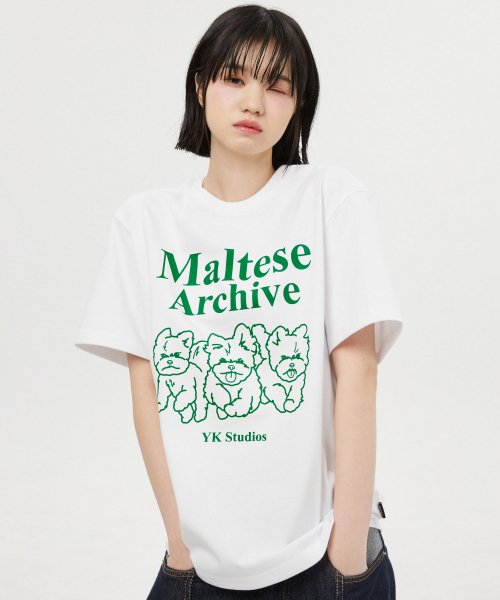 MALTESE ARCHIVE LINE GRAPHIC HALF SLEEVE TSHIRTS – ALAND USA