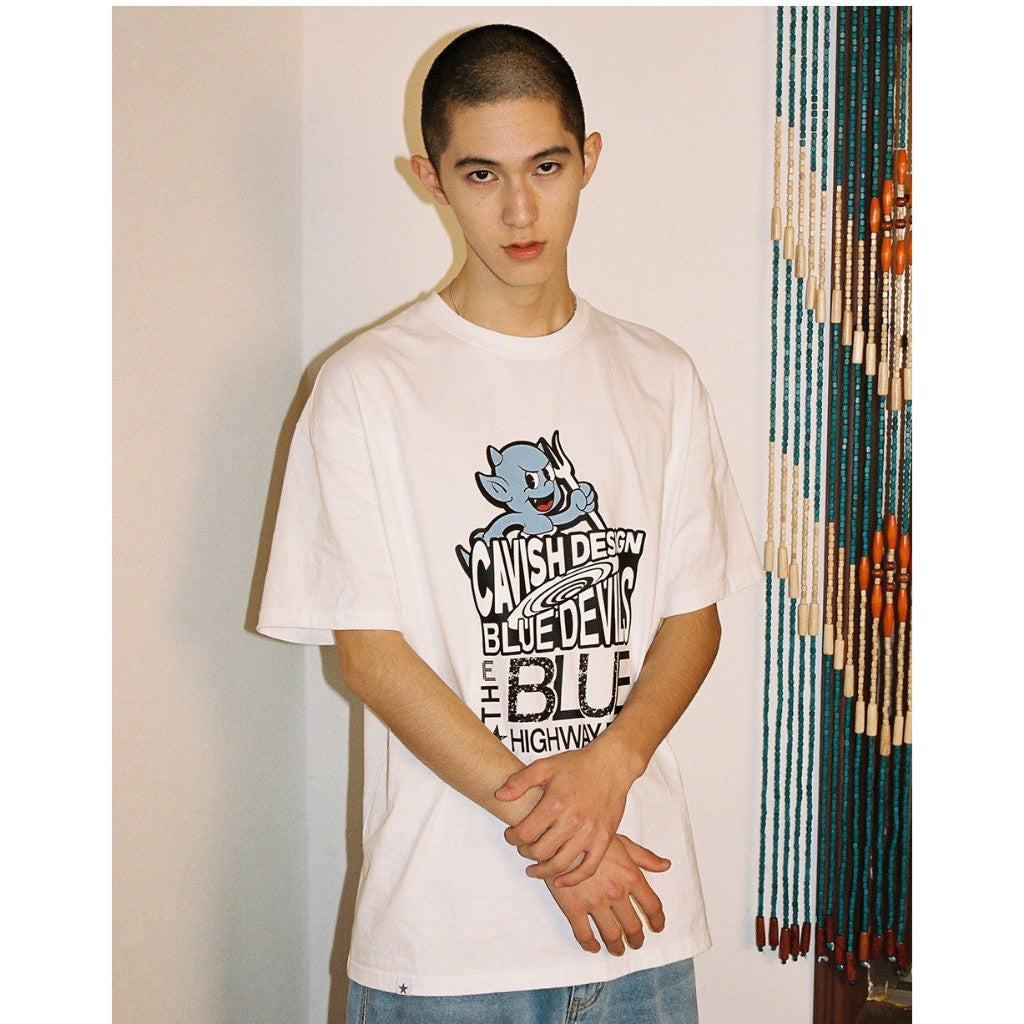 ◆25SS CAVISH INVADER SS TEE WHITE/5色◆ MUSINSA | CAVISH INVADER LS TEE WHITE(CV2EFUT551A)
