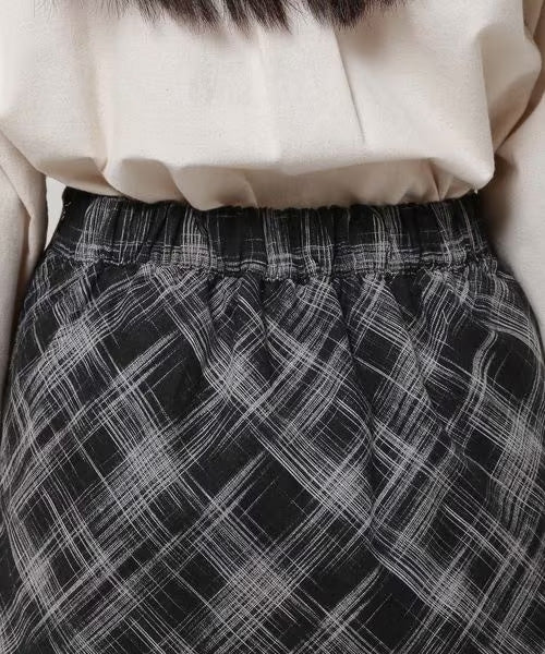 CHECK MINI SKIRT – ALAND USA