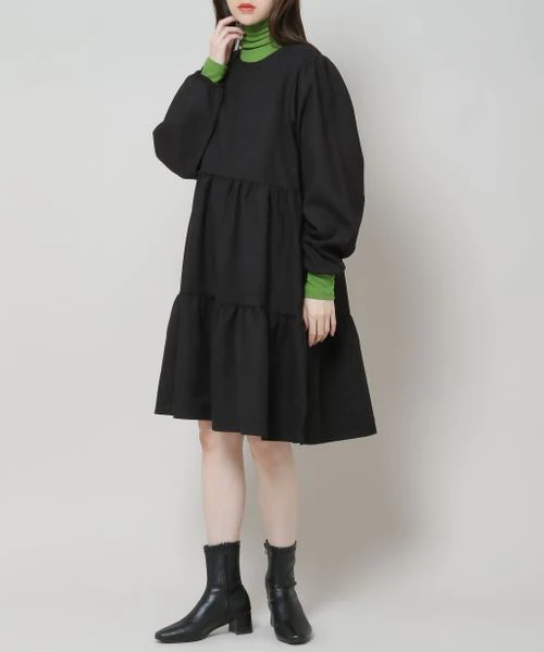 Corduroy Midi Dress Corduroy Midi Dress / Black / Free (One Size) Corduroy Midi Dress Corduroy Midi Dress / Black / Free (One Size)
