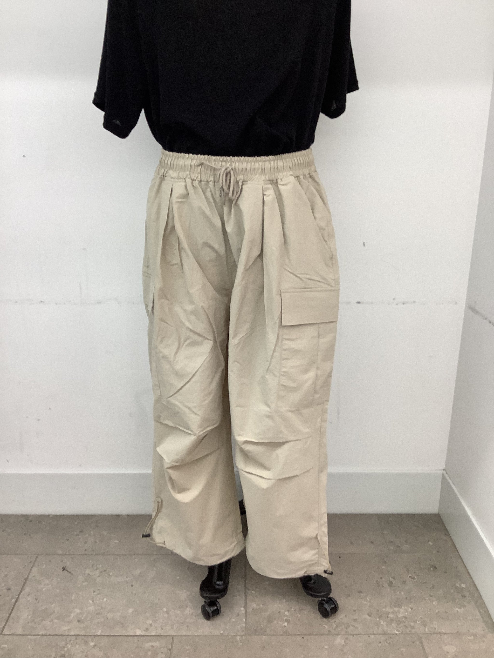 NYLON WIDE BALLON PANTS – ALAND USA